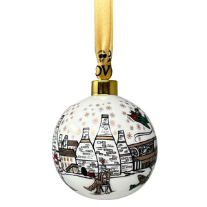 Goviers The Potteries Christmas Bauble-Goviers