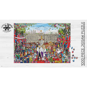 Great British Jigsaws King Charles III Coronation 1000-Royal Commemorative-Goviers