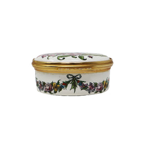 Halcyon Days 1978 A Year To Remember Enamel Box-Enamel Boxes-Goviers