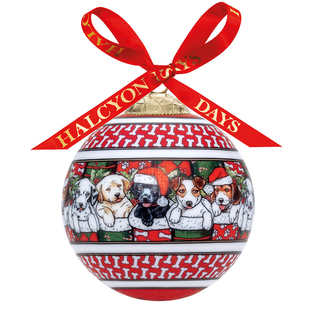 Halcyon Days Have A Paws-itively... Bauble-Christmas-Goviers