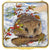 Halcyon Days Woodland Hedgehog in the Snow Enamel Box-Enamel Boxes-Goviers