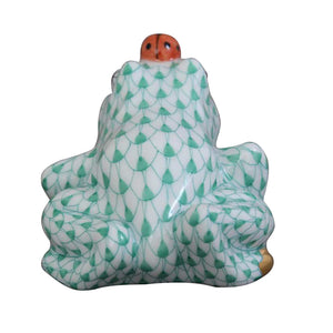 Herend Frog with Ladybug VHV - IN STOCK NOW-Collectables-Goviers