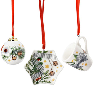 Hutschenreuther Christmas Carols Ornament Set of 3-Goviers