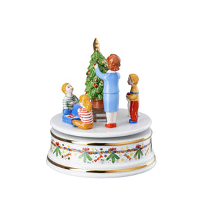 Hutschenreuther Christmas Music Box - Family Time-Goviers