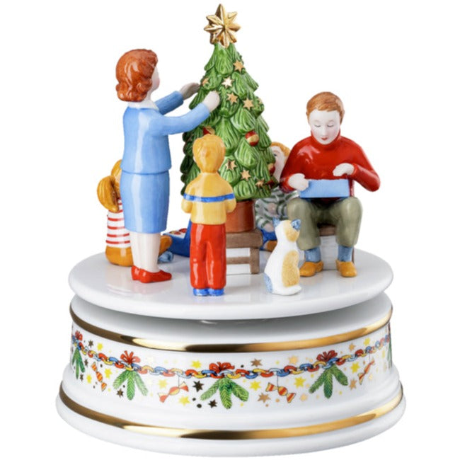 Hutschenreuther Christmas Music Box - Family Time-Goviers