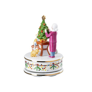 Hutschenreuther Christmas Music Box - Granny's Cats-Goviers