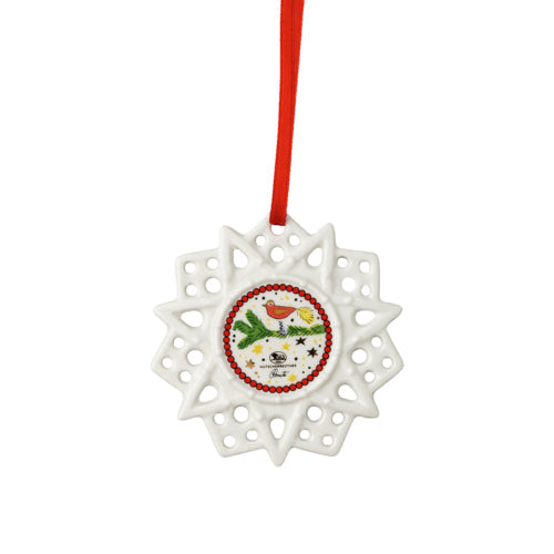 Hutschenreuther Star with Dog Ornament-Goviers