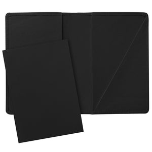Leathersmith of London Mayfair Black Wallet with Refill-Notebook-Goviers