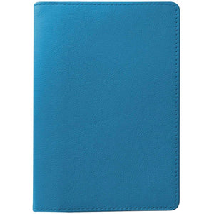 Leathersmith of London Mayfair Capri Blue Wallet with Refill-Notebook-Goviers