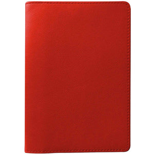 Leathersmith of London Mayfair Red 2024 Wallet with Diary-Notebook-Goviers