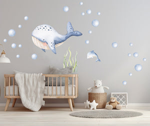 Live Vida Ocean Whale Wall Art-Goviers