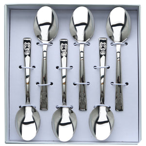 Mepra Teddy Bear Spoons, set of 6-Home Accessories-Goviers
