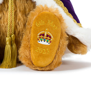 Merrythought King Charles III Coronation Teddy Bear-Goviers