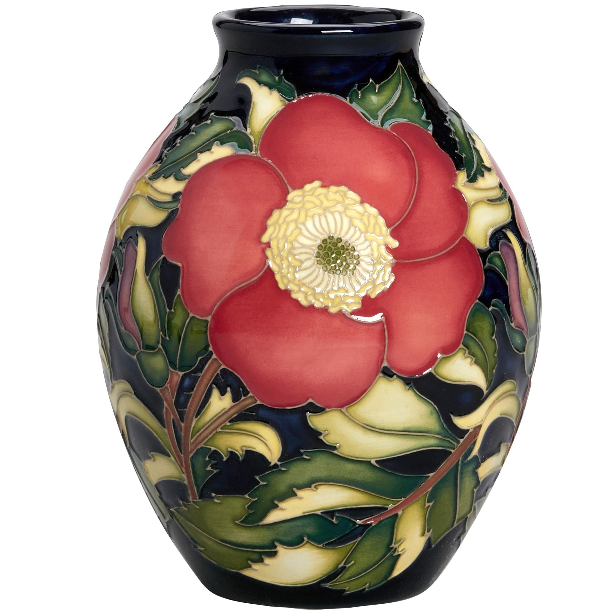 Moorcroft A Rose For Love Vase-Goviers