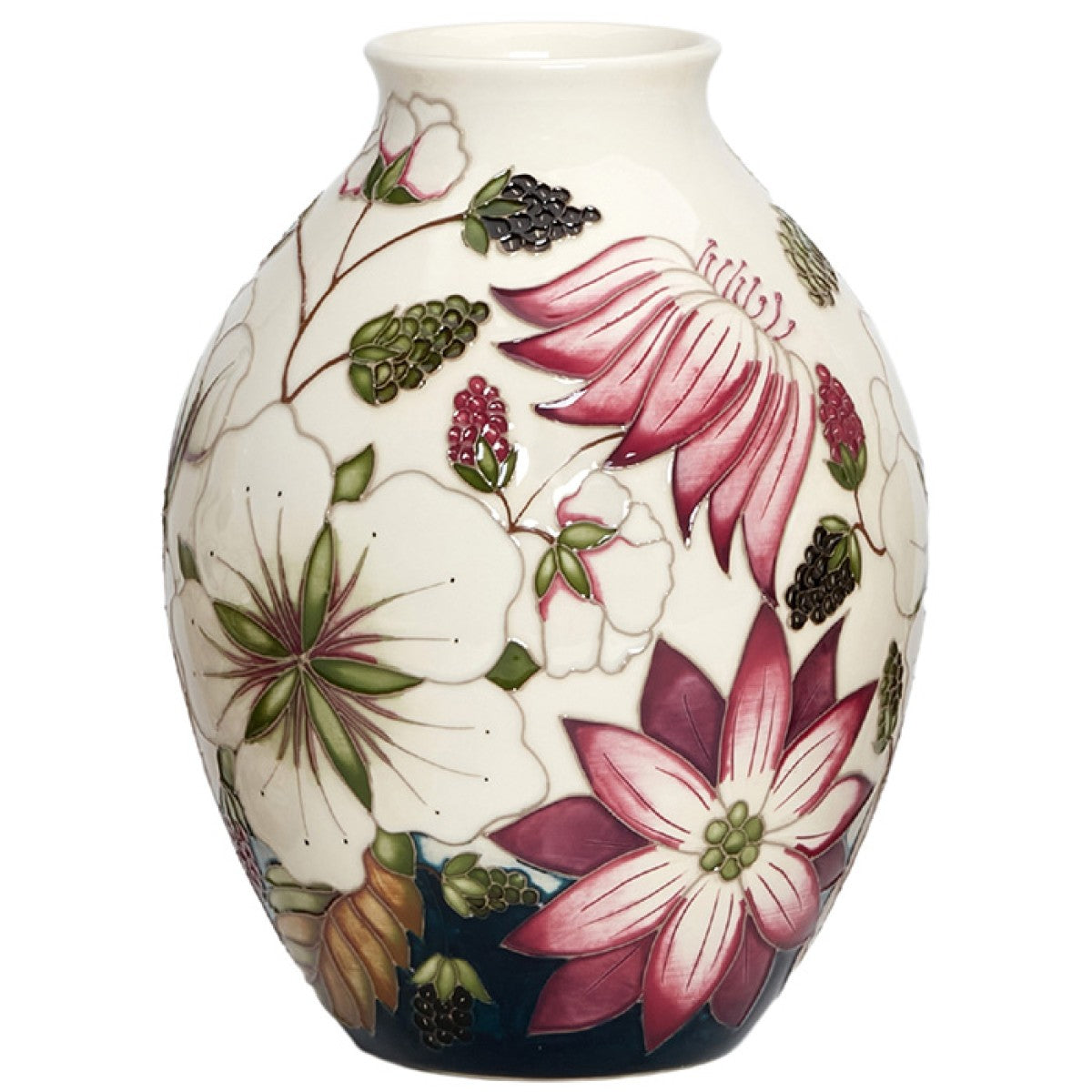 Moorcroft Bramble Revisited 3/8 Vase-Goviers