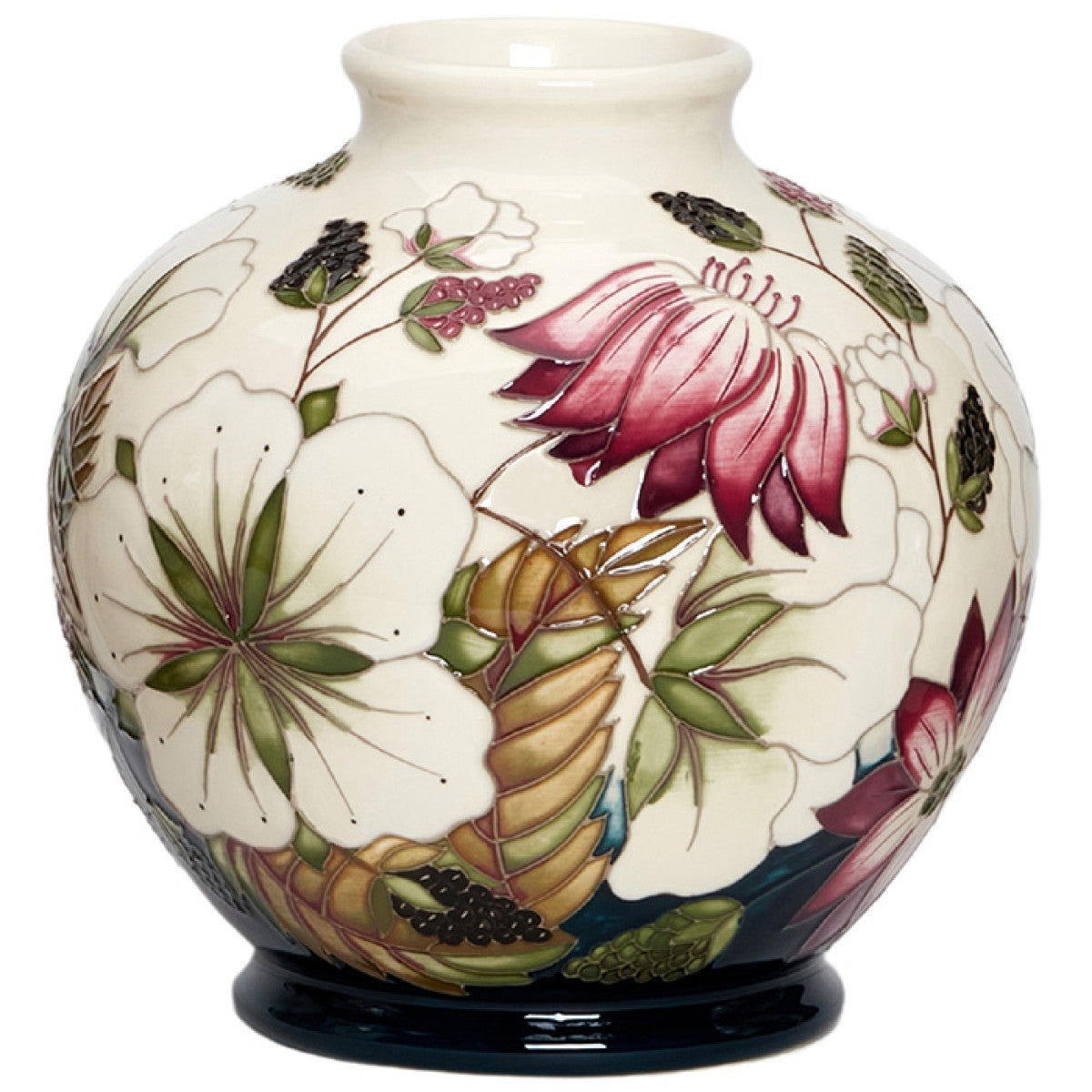 Moorcroft Bramble Revisited 41/7 Vase-Goviers