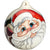 Moorcroft Father Christmas Bauble-Collectables-Goviers