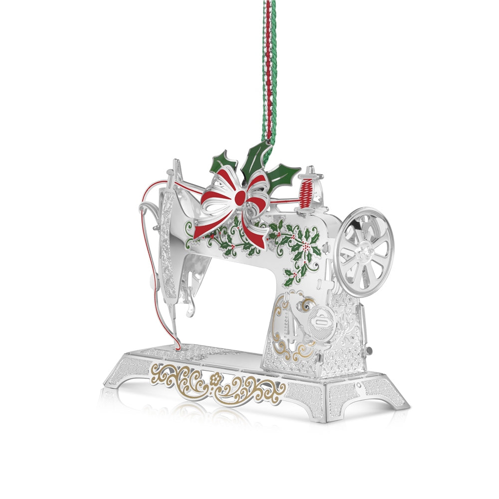 Newbridge Silverware Vintage Sewing Machine Christmas Tree Decoration-Goviers