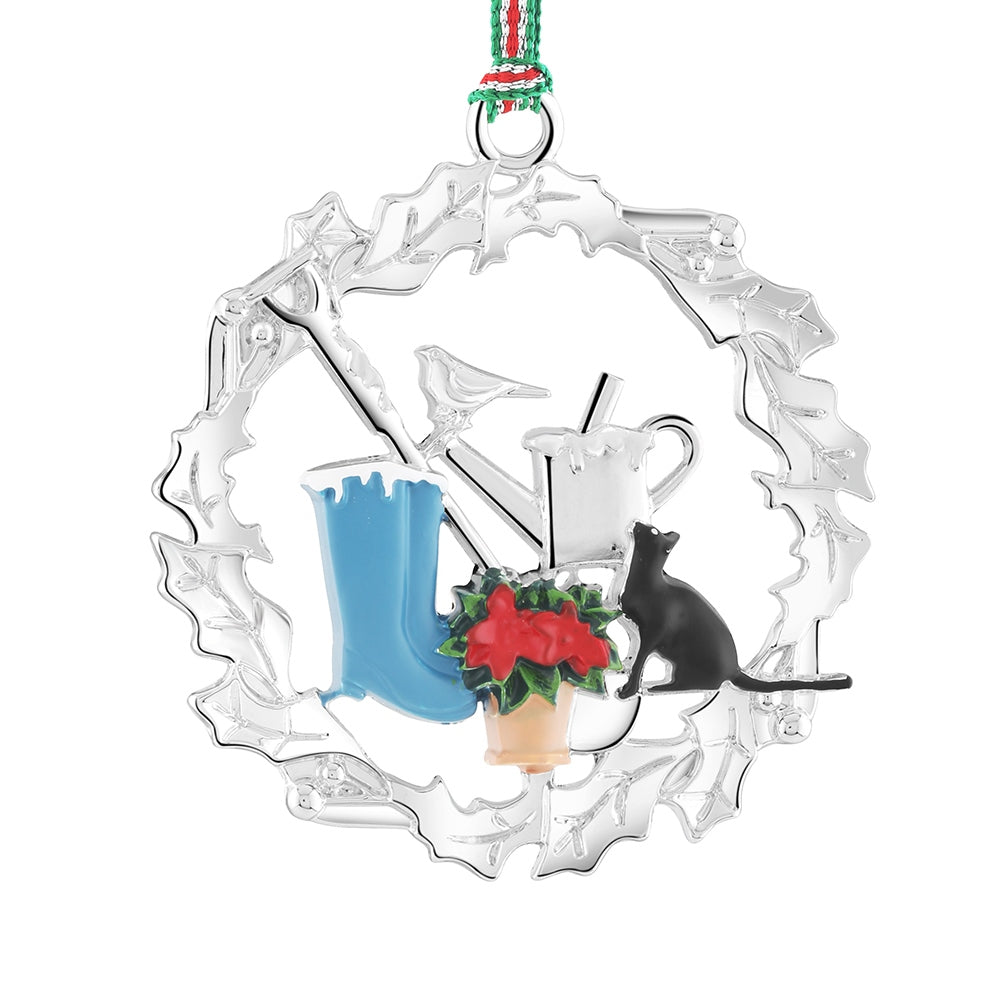 Newbridge Silverware Winter Garden Christmas Tree Decoration-Goviers