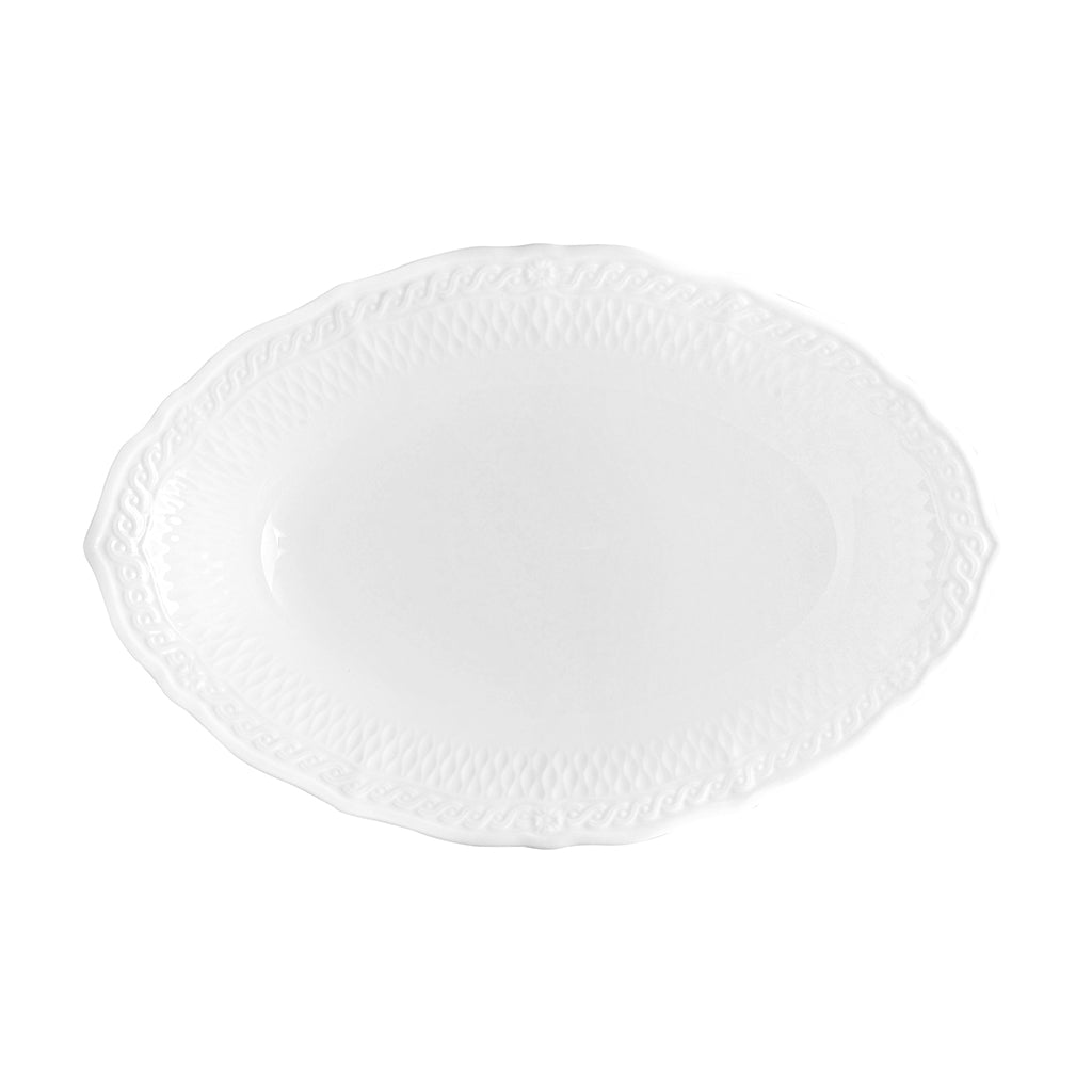 Noritake Cher Blanc Oval Vegetable dish-homeware-Goviers