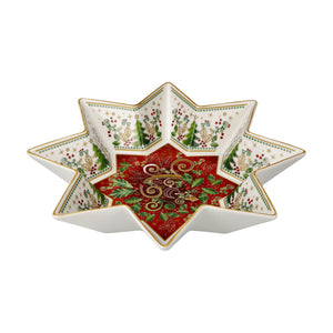 Palais Royal Large Stellar Christmas Bowl-Goviers