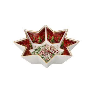 Palais Royal Small Stellar Christmas Bowl-Goviers