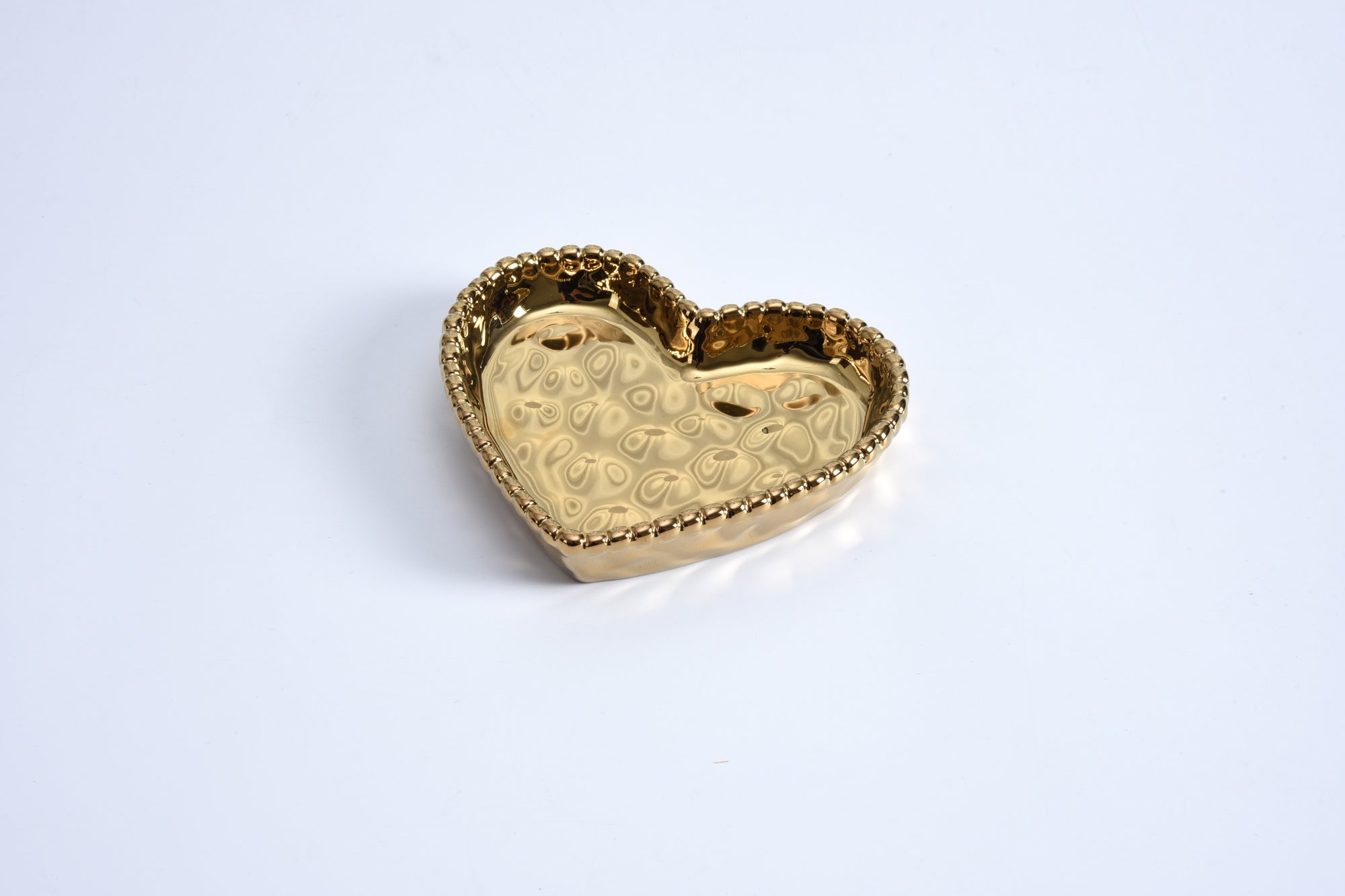 Pampa Bay Love Is In The Air Mini Heart Dish Gold-Goviers