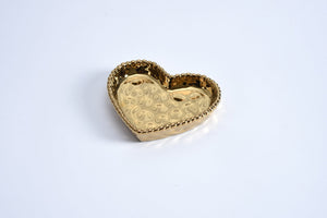 Pampa Bay Love Is In The Air Mini Heart Dish Gold-Goviers