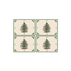 Pimpernel Christmas Tree Large Placemats Set of 4-Home & Garden > Kitchen & Dining > Barware > Coasters-Goviers