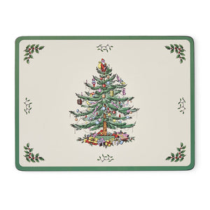 Pimpernel Christmas Tree Small Placemats Set of 6-Home & Garden > Kitchen & Dining > Barware > Coasters-Goviers