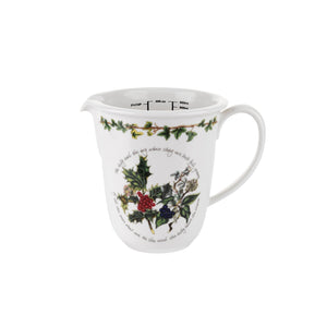 Portmeirion Holly and Ivy Measuring Jug 0.85L-Goviers