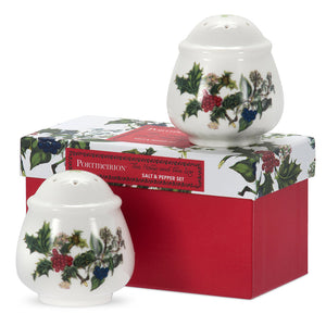 Portmeirion Holly and Ivy Salt and Pepper-Goviers