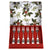 Portmeirion Holly and Ivy Set of 6 Pastry Forks-Goviers