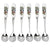 Portmeirion Holly and Ivy Set of 6 Tea Spoons-Goviers