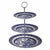 Queens Blue Willow 3 Tier Cake Stand-Goviers