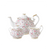 Royal Albert Rose Confetti 3 Piece Tea Set-Goviers