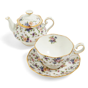 Royal Albert Tea for One - English Chintz 1940-Goviers