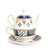 Royal Albert Tea for One - Regency Blue 1900-Goviers