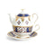 Royal Albert Tea for One - Regency Blue 1900-Goviers