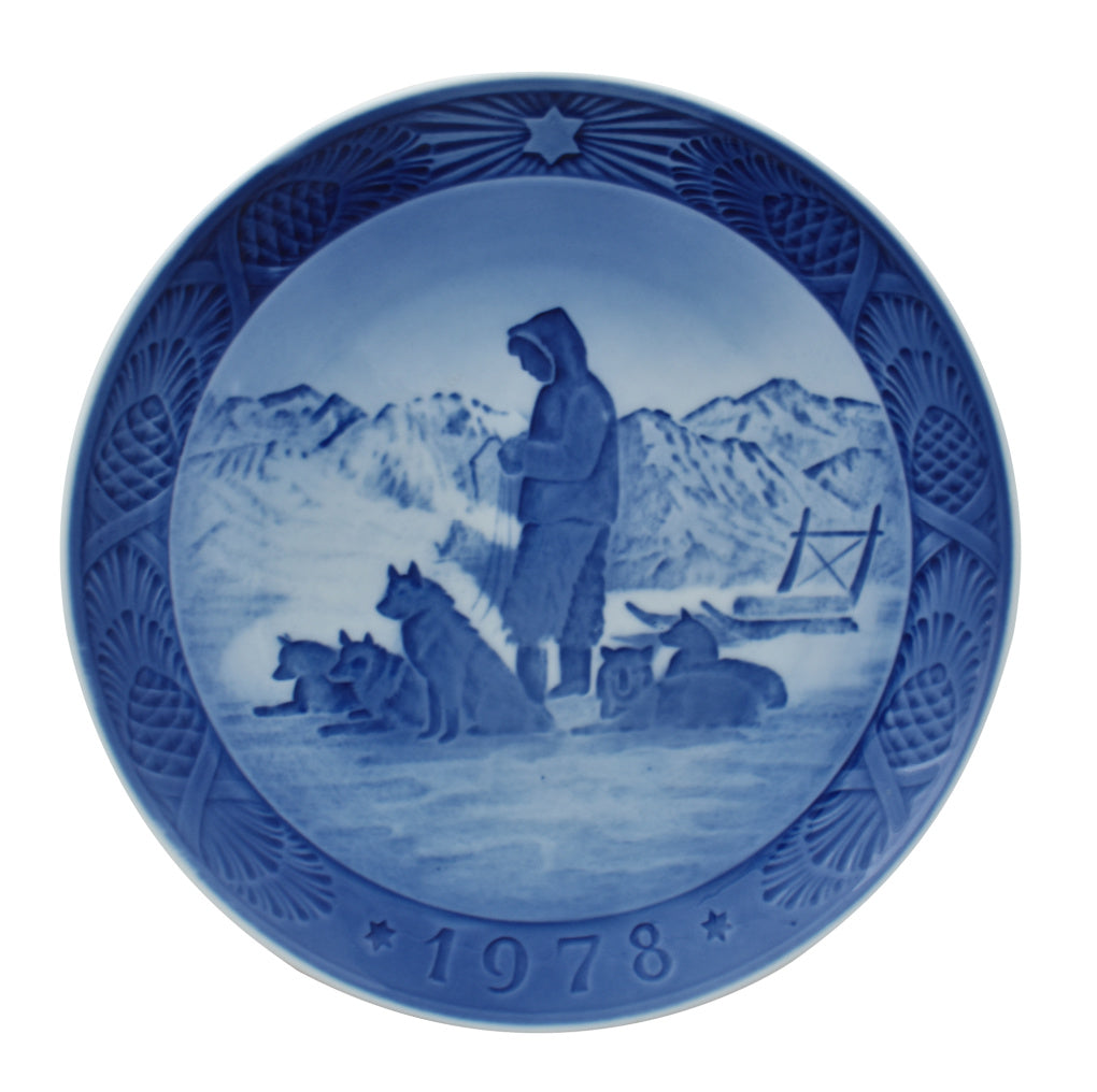 Royal Copenhagen 1978 Greenlandic Scenery plate-collectables-Goviers