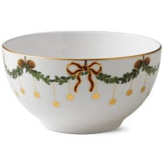 Royal Copenhagen Star Fluted Christmas Bowl 180cl