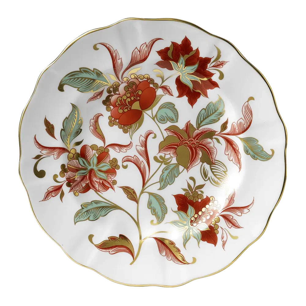 Royal Crown Derby Autumn Gold Accent Plate 21cm-Goviers