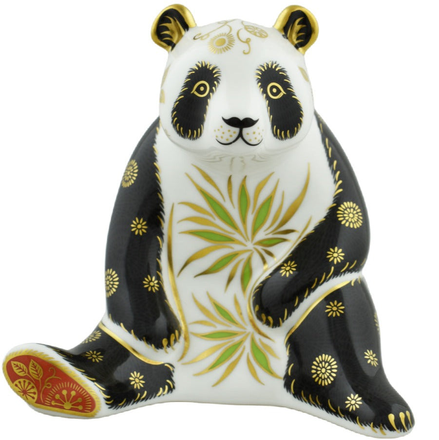 Royal Crown Derby Giant Panda PreLoved-Paperweights-Goviers