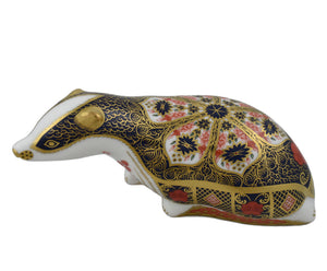 Royal Crown Derby Imari Badger-Paperweights-Goviers