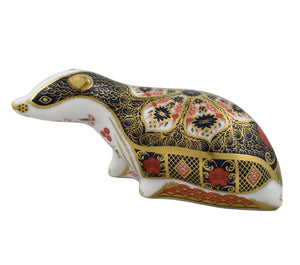 Royal Crown Derby Imari Badger-Paperweights-Goviers