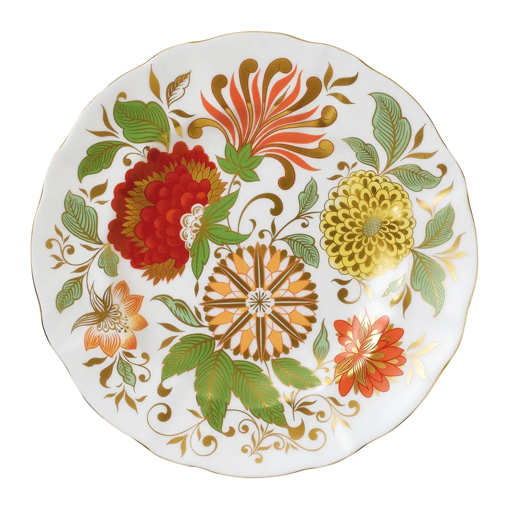 Royal Crown Derby Indian Summer Accent Plate 21cm-Goviers