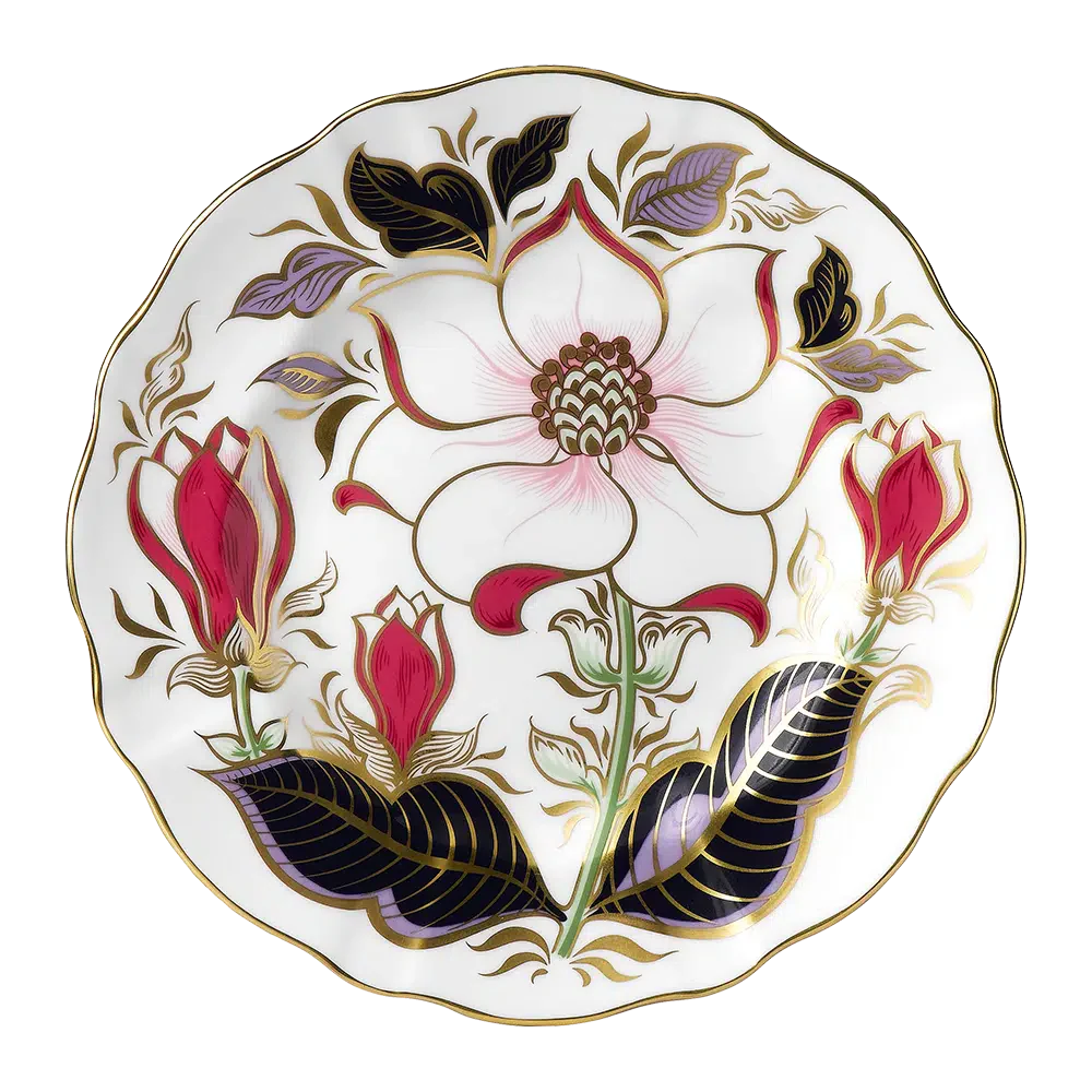 Royal Crown Derby Spring Serenade Accent Plate 21cm-Goviers