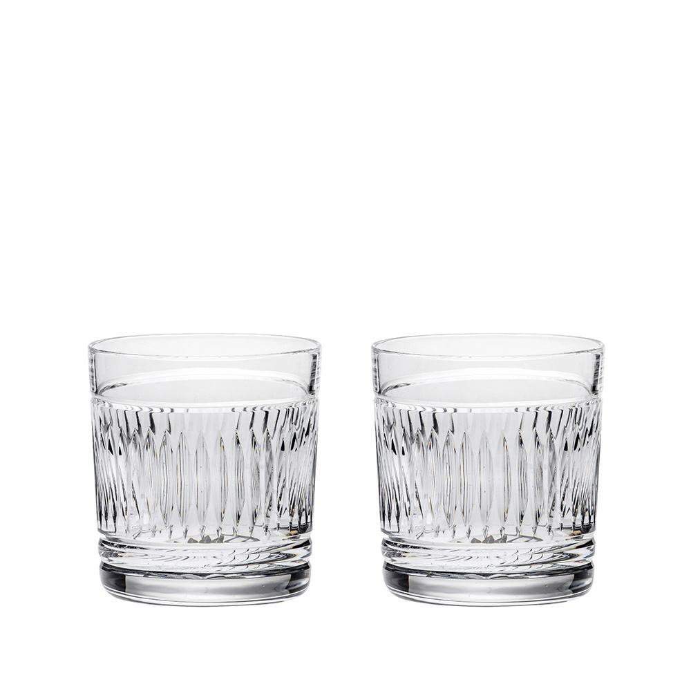 Royal Scot Crystal Art Deco Round Spirit Set-Home & Garden > Kitchen & Dining > Tableware > Drinkware-Goviers