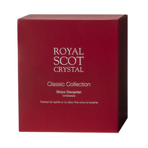 Royal Scot Crystal Classic Ships Decanter-Home & Garden > Kitchen & Dining > Tableware > Drinkware-Goviers