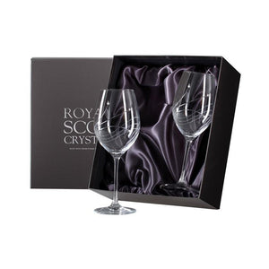 Royal Scot Crystal Diamante Goblet Set of 2-Home & Garden > Kitchen & Dining > Tableware > Drinkware-Goviers